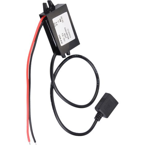 12V auf 5V 3A Einzel-USB-Stromwandler (1/5)