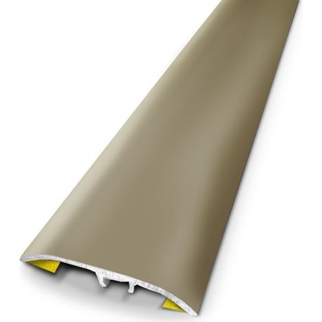 Barra de umbral 4 en 1, universal, 3M, aluminio y titanio, 37 mm de ancho x 166 cm de largo SANS MARQUE