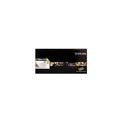 LEXMARK C-780/C-782/X-782 Cartucho de impresion Amarillo retornable (6.000 pag.)