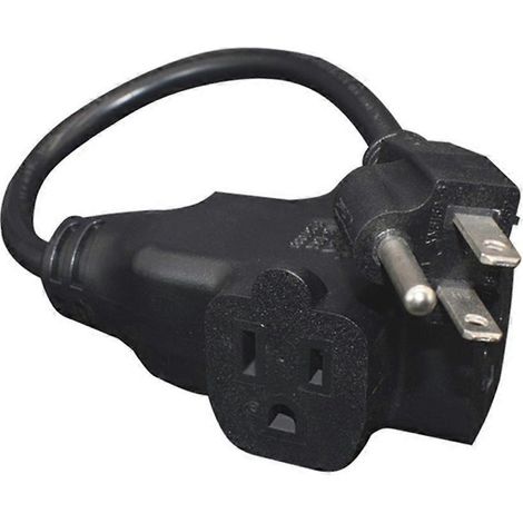 Câble adaptateur 0,9 m 5-15P vers 3x5-15R, prise mâle vers femelle