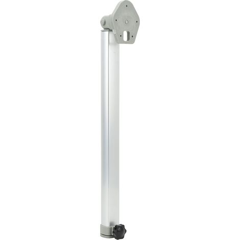 Pied de table pliable 560-930mm aluminium télescopique support bureau pour camping-car caravane bateau (1/5)