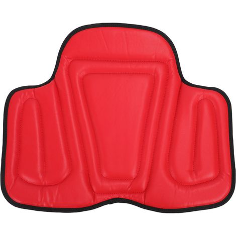 Coussin de selle de cheval absorbant les chocs, Long coussin occidental, siège d'équitation, fournitures équines, rouge (1/5)