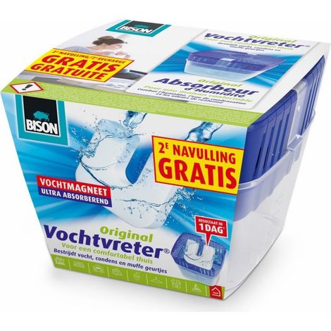 Absorbeur d'humidité Bison 450 gr + Recharge