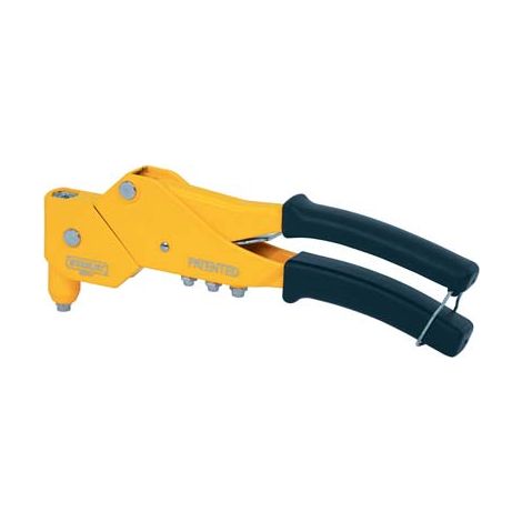 RIVETTATRICE MANUALE MR77 STANLEY  ACCIAIO TESTA GIREVOLE MM 2,4/4,7