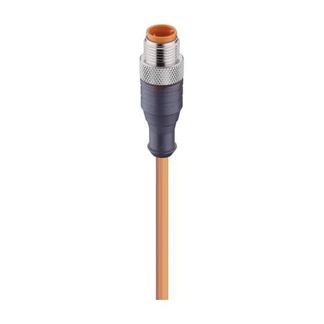 Lumberg Automation 11804-1 Connettore confezionato per sensore o attuatore M12 Spina dritta 2.00 m Numero di poli: 4 1