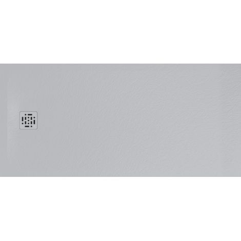 Piatto doccia grigio 80x170 cm Globo serie Docciapietra DP17080502 Grigio - Mineralsolid (1/2)