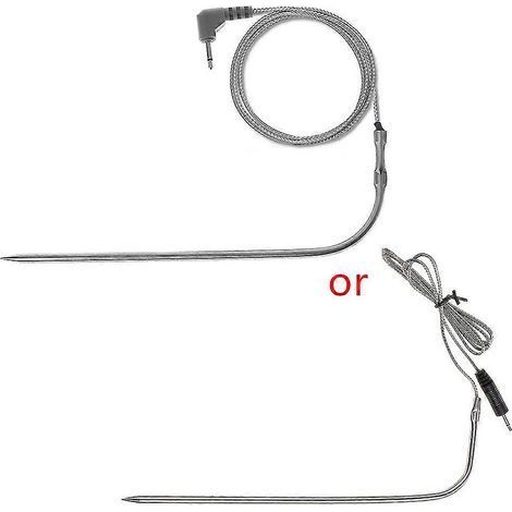 Sonde pour thermomètre de barbecue sans fil, sonde à viande pour four, en acier inoxydable (1/5)