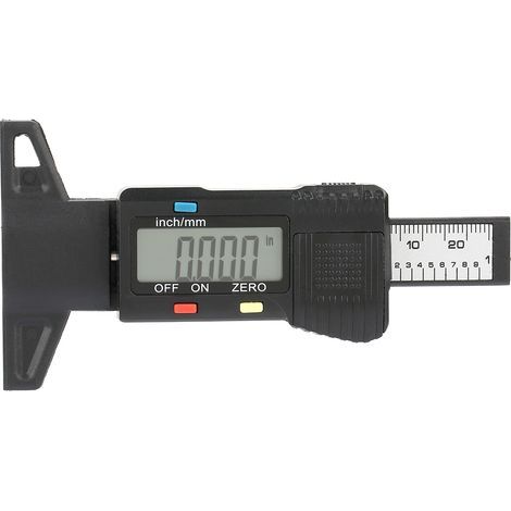 Jauge de Profondeur de Sculpture Numérique pour Pneus avec Écran LCD (1/5)