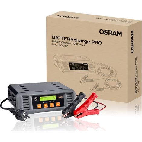 Chargeur de batterie BATTERYcharge PRO Battery Charger 30A Osram (1/5)