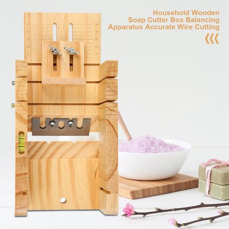 Coupe-savon multifonctionnel et pratique en bois, moule à savon, outils pour la fabrication de pains de savon (1/5)