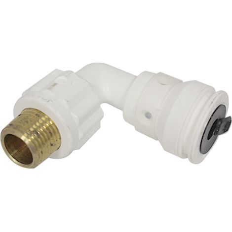 Push-fit Vision coude 90° mâle 20x2,0 - 1/2" (15/21) - Henco (1/5)