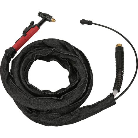 Torche de soudage TIG refroidie par air M16 pour poste à souder QQ150, kit d'électrodes M16 avec protection de 3,7 m (12 pi) (1/5)