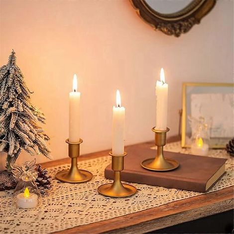 Porte-bougies coniques G-Candlestick Holders pour centre de table-- (1/5)