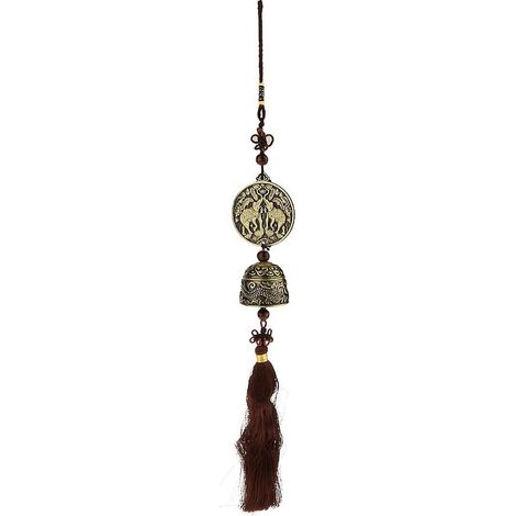 Feng Shui Metall Orientalisches Glücksbringer-Windspiel mit Elefanten-Glocke (1/5)