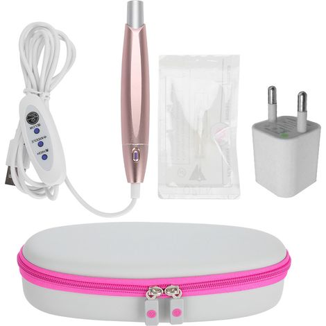 Machine à tatouer électrique pour sourcils, lèvres, yeux - Stylo tatouage permanent avec prise UE 100-240V (1/5)