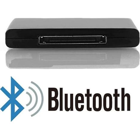 Ecleanfy - Récepteur audio Bluetooth v5.0 A2DP Adaptateur sans fil pour iPhone iPod Station d'accueil 30 broches Haut-parleur[D] (1/5)