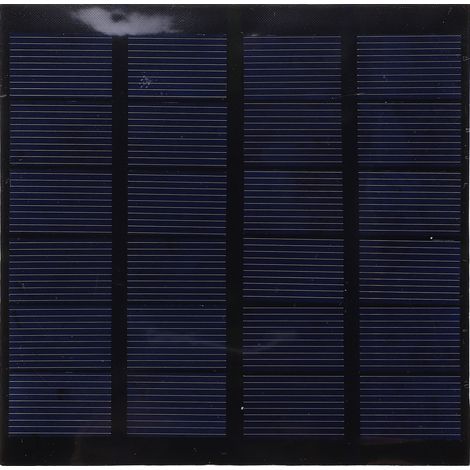 Panneau Solaire 1.5W 6V à Haute Efficacité, Stable et Économique pour Chargeur DIY (1/5)