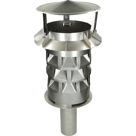 Chapeau Windkat pour cheminée de dimension intérieure diam. 148 mm