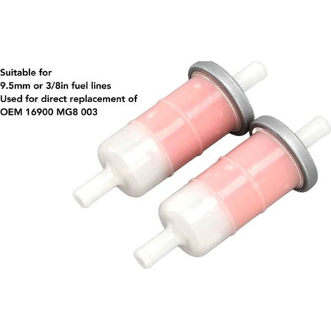 Vergaser-Zubehörfilter kompatibel mit Yamaha 4TV-24560-00 1FK-24560-001FK-24450 (1/4)