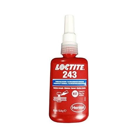 Loctite 243 adesivo blocca filetti rosso 50 ml