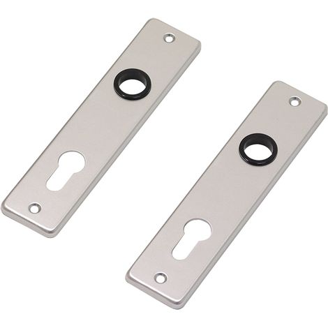 Plaque de porte courte PC72 en aluminium - Par set
