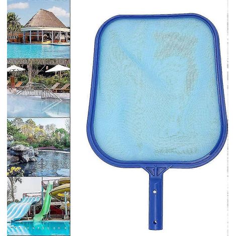 Filet de piscine, filet de nettoyage de piscine, épuisette à feuilles, filet de piscine, filet à feuilles pour spa (1/4)