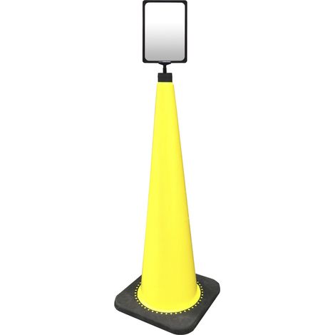 Cône de sécurité, Jaune, Hauteur de 900 mm ( Prix pour 1 )