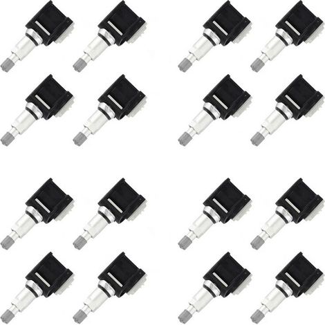 Adecuado para paquetes de 16 sensores de presión de neumáticos TPMS (modelo 36106887147 A0009052102), compatible con SUV Clase E W213 CLS X7, Alpina 433 MHz. (1/3)
