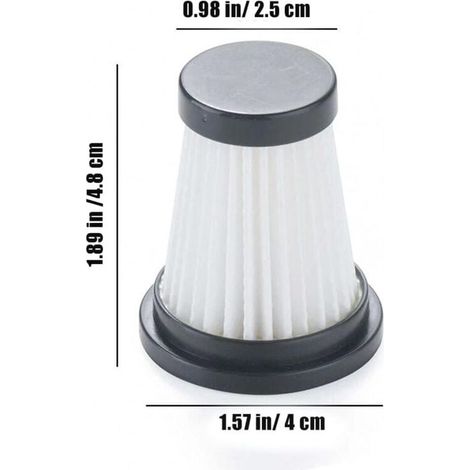 3 pièces filtres HEPA pièces de rechange pour aspirateur sans fil Moosoo K12 K12 PRO K13 pour Genius Invictus One 1.0 X7/2.0 accessoires pour aspirateur à main filtre (1/4)