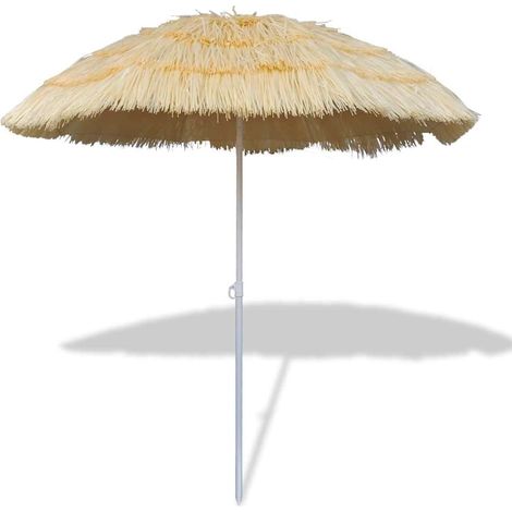 Parasol de plage inclinable style Hawaii (1/5)