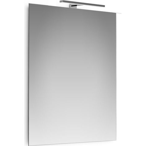 SPECCHIO C/TELAIO  60X80 CM LAMPADA LED 30 CM