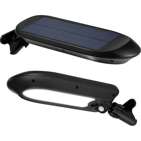 [Solar-Wandleuchte] 32 LEDs, Bewegungsmelder, wasserdicht (IP65), verstellbarer Winkel, hohe/niedrige Helligkeit, warmweißes Licht für den Außenbereich, geeignet für Eingangsbereich, Balkon und Garten