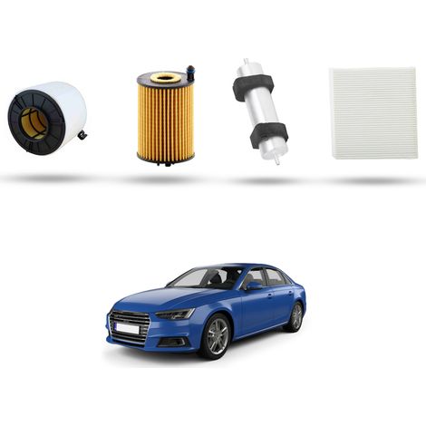 Kit Tagliando 4 filtri compatibile con Audi A4 (B9,8W) 35 tdi 120kw dal 2019 (1/5)