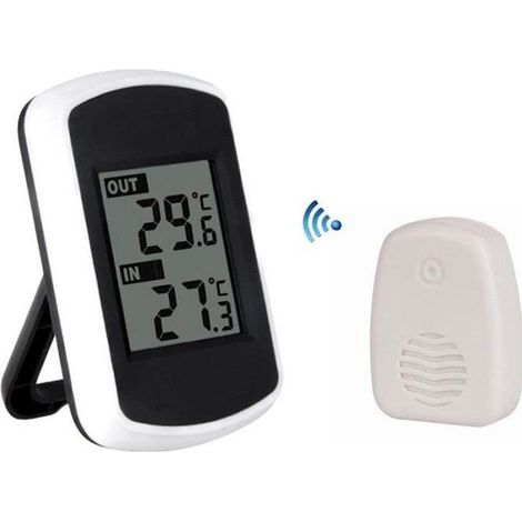 KLVGTIFS PULCD Thermometre Digital sans Fil Interieur et Exterieur (1/4)