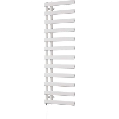 Agar - White Electric Towel Rail H1564mm x W500mm 600w Standard (1/3)
