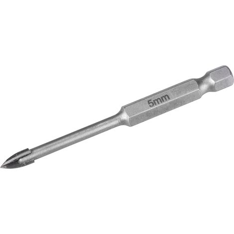 Broca de carburo Extol para vidrio y cerámica, 8 mm 8801888