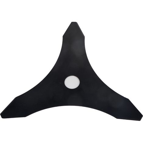Stück 10" x 3T Freischneider-Trimmerklinge, 3 Zähne, Ersatzteil, schwarz