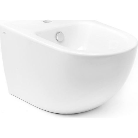 Vitra Sento Hänge-Bidet, interne Stromversorgung, weiß (4338B003-1046) (1/3)