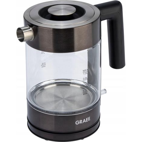 Graef WK 302 bollitore elettrico nero 1 litro