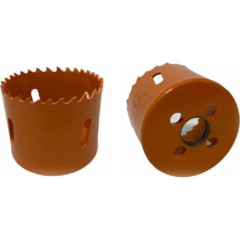 TrAdE Shop Traesio - Fresa A Tazza Per Forare Legno Metallo Punta Sega Per Trapano 2.15" 54 Mm -