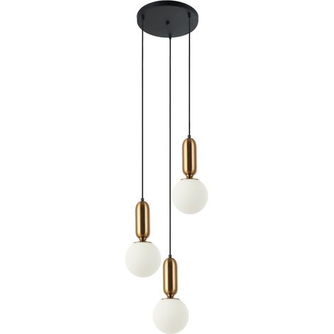 Italux Aldeva Moderne 3-flammige Cluster-Pendel-Deckenleuchte, E27 (1/3)