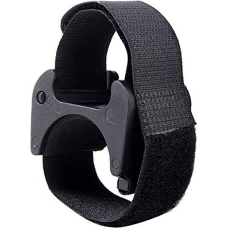 Multi-Usage vélo Sangle Lampe de Poche LED Tourch Support de Montage vélo Verrouillage Pince Support Crochet et Boucle Bande VTT Accessoires de vélo