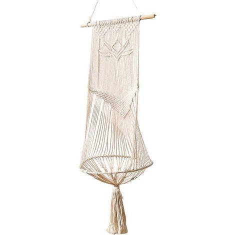 Tapisserie suspendue à franges en corde de coton tissée à la main, style nordique, pour chat - Jianyue Home Furnishings - Hamac pour animaux de compagnie pour salon B (1/5)
