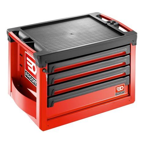 Facom – Coffret à outils 4 tiroirs en polypropylène – Longueur 779mm – Largeur 515mm – Hauteur 467mm – Rangement optimisé pour professionnels (1/3)