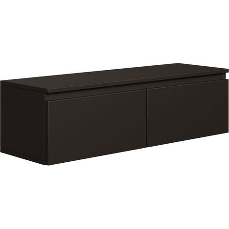 Selsey Bemmi - TV-Hängeboard, Schwarz, 100 cm (1/5)