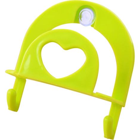 Support d'éponge pratique ventouse support d'évier outil de cuisine gadget décoratif support de rangement mural 4pcs (vert) (1/5)