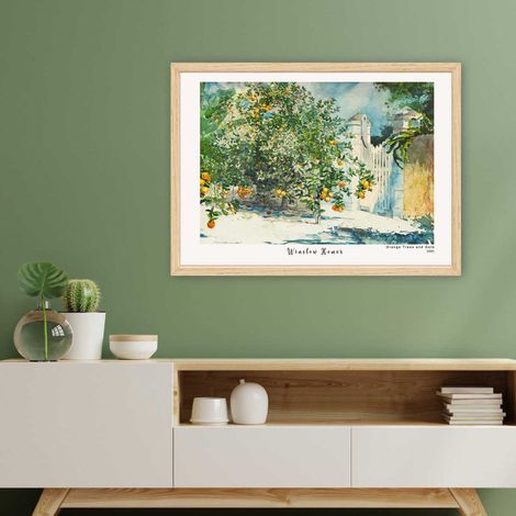Cuadro Mimesira, Estructura de Tela, Madera Noble, Estructura de Madera Noble, 35x45h cm Multicolor (1/3)
