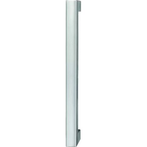 POIGNEE BATTANTE INOX SATINEE RETANGULAIRE 19X22MM LOG 425MM