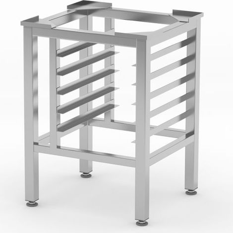 Untergestell für Tecnoeka Millennial Backöfen 5x GN 1/1 61x56x62 cm