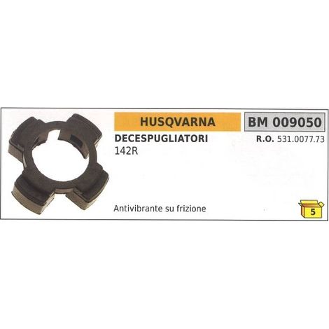 HUSQVARNA soporte antivibración en embrague para desbrozadora recortadora 142R 009050